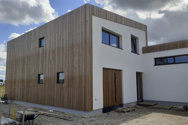 Moderne en duurzame nieuwbouwwoning gebouwd door Bouwbedrijf W. Bouw