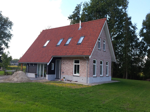Nieuwbouwwoning gebouwd door Bouwbedrijf W. Bouw