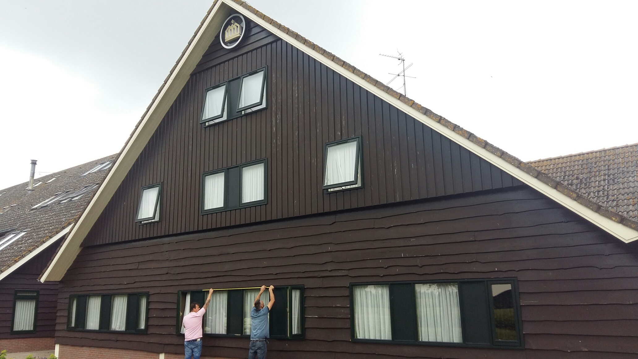 Renovatie door Bouwbedrijf W. Bouw van hotel Doorhout Mees